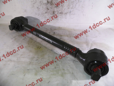 Штанга реактивная изогнутая L-600/650/750, сайлентблок 85*77*155 H/SH HOWO (ХОВО) AZ9631521174/LEO700015A фото 1 Ростов-на-Дону
